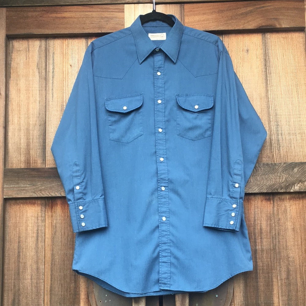 Sheplers Western Shirt with Pearl Snaps